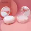 AqToCna 1 Cái 8g Hộp Di Động Trống Rời Hộp Đựng Có Sàng Gương Sifter Lọ Rời Hộp Đựng Trang Điểm Du Lịch Hộp Đựng Mỹ Phẩm AqToCna