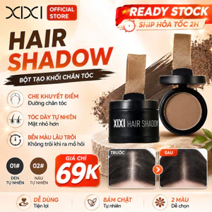XIXI Phấn Tóc Tạo Viền Tóc Tự Nhiên, Che Khuyết Điểm, Lâu Trôi, Dễ Dặm Lại, Cho Mái Tóc Dày Dắn D769