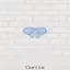 YHMSP3949 Nhiều Màu Sắc Organza Tự Dính Vải Miếng Dán Gạc Váy Quần Áo Lưới Muỗi Đa Năng Bướm Phong Cách Ren