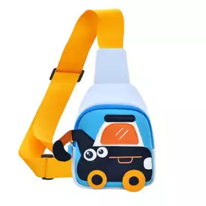 Túi nhỏ trẻ em dễ thương, túi đeo ngực/thắt lưng/messenger cho bé trai, kiểu dáng hợp thời trang