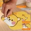 Vỏ thoát nước sàn silicon Shiba Inu dễ thương mới - Thảm chặn vòi hoa sen chống thấm nước và chống mùi cho phòng tắm Nhà bếp