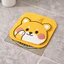 Vỏ thoát nước sàn silicon Shiba Inu dễ thương mới - Thảm chặn vòi hoa sen chống thấm nước và chống mùi cho phòng tắm Nhà bếp