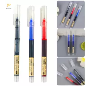 Bút gel mực nước PPY 0 5mm, bút bi trung tính đen đỏ xanh cho học sinh