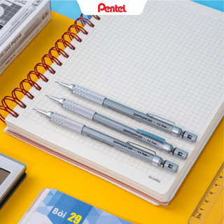 Bút chì kim Pentel Graphgear PG 500 bút chì cơ kim loại cao cấp, chuẩn nét kỹ thuật