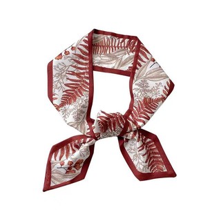 Khăn choàng dài bằng satin cổ điển, đa năng, phụ kiện thắt lưng, cổ áo và túi xách.