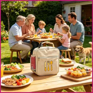 Túi Làm Mát Cách Nhiệt Chống Rò Rỉ Chống Thấm Nước Hộp Di Động Làm Mát Mềm Tote Làm Mát Cho Dã Ngoại Cắm Trại Du Lịch shopidaevn
