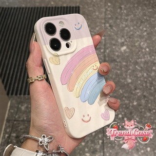 Dành Cho iPhone 16promax Ốp Lưng Điện Thoại rainbow15promax 16pro 16plus 16 Ốp Mềm 15pro 15 14 13 11 Nữ Nam xsmax xr