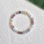 {Bướm Sương Tìm Hoa} Vòng Tay Đính Hạt Opal Chalcedony Trung Quốc Mới Tinh Tế Retro Trắng Dâu Pha Lê Vòng Tay Nữ