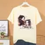 Mùa Hè Mạc Đạo Thượng Phụ Cotton Nguyên Chất Áo Thun Tay Ngắn Hàng Hóa Anime Hai Chiều Nam Nữ Tay Ngắn 2024 Mới
