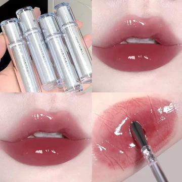 Judydoll Judydoll Ice Iron Lip Glaze Gương Son Môi Nước Bóng Hình Thành Phim Sông Băng Xanh Môi Men Nước Bóng Son Thạch Son Môi
