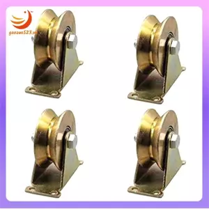 Vòng bi bánh xe lăn cửa trượt V Rãnh ròng rọc Bánh cứng hạng nặng cho cổng theo dõi đảo ngược