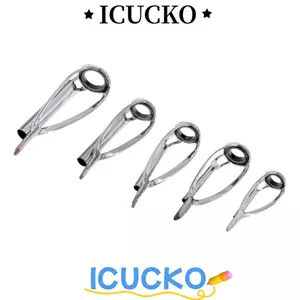 ICUCKO SIC Đầu Vòng Quay Đúc Bạc Khung Phụ Kiện DIY Top Mắt Nhẫn Sửa Chữa