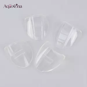 AqToCna 2 Chiếc Mắt Linh Hoạt Trong Suốt Lá Chắn Kính An Toàn Bên Kính Đa Năng Chống Sương Mù AqToCna