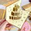 CATMALLER88 Thiệp chúc mừng phong bì màu đỏ sinh nhật, nhiều khe cắm thẻ Phong bì màu đỏ sinh nhật Thiệp chúc mừng ánh sáng âm nhạc, Quà tặng có thể gập lại Phong bì màu đỏ tiền năm