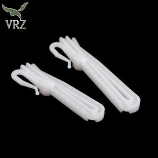 VRZ 10 Chiếc Rèm Treo Móc Nhẫn Cửa Sổ Nhựa Trắng Rèm Móc Cho Nhà Văn Phòng Rèm Phụ Kiện 7cm / 8.5cm HOT