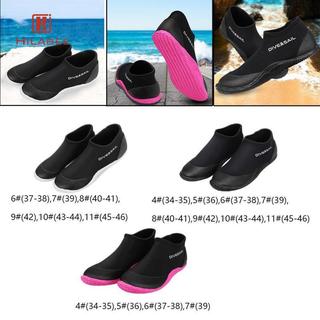 Giày Lặn HILABEE 3mm Neoprene Chống Trượt Giày Nước Unisex Giày Bơi Lướt Sóng Kayak Đi Biển Thể Thao Dưới Nước