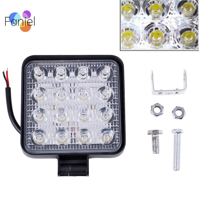 < shicong222 > Đèn LED làm việc 4 Inch 48W Tru OffRoad Máy kéo Spot Lights 12V 24V Vuông Thai
