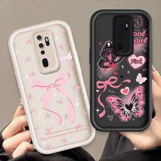 Ốp Cho OPPO A9 2020 A5 2020 A11 Ốp Điện Thoại Mềm Silicon Hoạt Hình TPU Bướm Nơ Ins Phong Cách Mắt Thiên Thần Ốp Lưng Chống Sốc