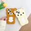 Hoạt Hình Hoạt Hình Dễ Dàng Gấu iPhone 15 14 13 Thích Hợp Cho Apple 16 17PROMAX Vỏ Điện Thoại Chống Sốc