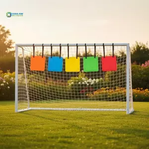 Bảng mục tiêu bóng đá có thể điều chỉnh 2 trong 1 Huấn luyện bóng đá Thiết bị thực hành mục tiêu di động cho các đội Phiên Bayard ngoài trời dành cho gia đình mới