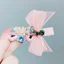 Phiên Bản Hàn Quốc Gạc Ngọt Nơ Tóc Pha Lê Kẻ Sọc Zircon Siêu Cổ Tích Bên Kẹp Nổ Kẹp Tóc EHJK