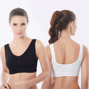 Áo ngực thể thao cỡ lớn cung cấp hỗ trợ đầy đủ cốc và đệm dày vừa, sử dụng thoải mái mọi lúc mọi nơi.