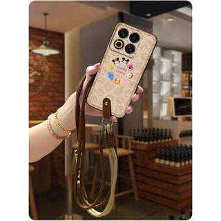 Ốp Điện Thoại Đeo Ngang Graffiti Cho Meizu 22 Vỏ Mềm Dễ Thương Chống Bụi Bẩn Thiết Kế Thời Trang Bảo Vệ Vòng Cổ TPU Hoạt Hình Silicon Chống Sốc Bọc Toàn Bộ Chống Va Đập Ốp Lưng Bền