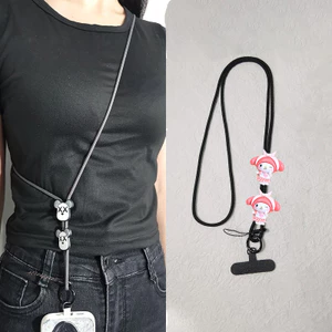 Dây buộc điện thoại di động giai điệu dễ thương Dây điện thoại di động Dây đeo điện thoại Dây đeo chéo