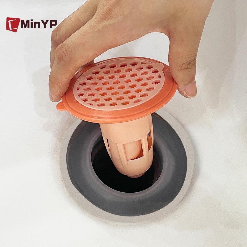 CMinYP Khử Mùi Sàn Thoát Nước Lõi Silicon Vòi Sen Thoát Nước Chống Côn Trùng Chống Mùi Glory