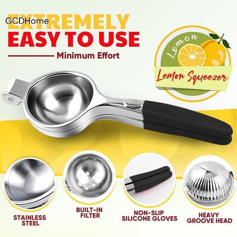 GCDHome Máy ép chanh, cam quýt cực lớn bằng thép không gỉ, ép tay hạng nặng HOT