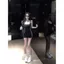 LAPAY-P Bộ áo liền quần hai mảnh màu tương phản giả dành cho nữ mùa hè Quần legging nữ Hot Girl Áo liền quần thể thao thông thường