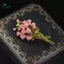 Springevenstar Hợp Thời Trang Màu Hồng Men Hoa Hồng Thổ Cẩm Hoa Bó Hoa Chân Phụ Kiện Thời Trang Cho Nữ Springevenstar
