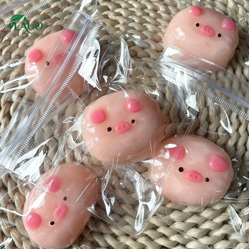 Springevenstar Quirky Pink Pig Fidget Squishy để thư giãn và giảm căng thẳng Hỗ trợ tự kỷ Springevenstar