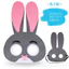1 Mặt nạ biểu diễn ngày trẻ em Crazy Zoo Judy Rabbit Nick Fox Raccoon Vải không dệt Mặt nạ nỉ26060313