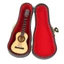 WANYEDI 3 Mô Hình Đàn Guitar Thu Nhỏ, Chất Liệu Gỗ Da Đen Mô Hình Đàn Guitar Gỗ, Có Chân Đế Sưu Tập Các Bức Tượng Nhỏ Đàn Guitar Kích Thước Mini Trang Trí Nhà