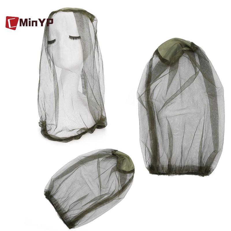 CMinYP Côn Trùng Lưới Chống Muỗi Mặt Câu Cá Cắm Trại Ngoài Trời Mũ Bảo Vệ Mũ Vinh Quang