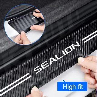 BYD Sealion 6 7 8 DM-i Tấm bảo vệ bệ cửa ô tô Chống trầy xước Ngưỡng cửa Thảm Scuff Tấm bảo vệ bàn đạp cửa tự động