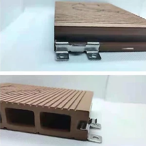 Treeling Gói 100 Tấm Lót Thép Không Gỉ Chốt Cho Sân Thượng Bảng Ẩn T Kẹp Hệ Thống Cố Định Bằng Ốc Vít