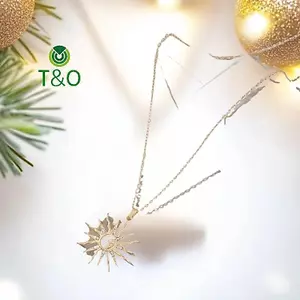 1 Chiếc Kim Cương Giả Sáng Thiết Kế Độc Đáo Mặt Trăng Ngôi Sao Mặt Trăng Ba Trong Một Nelace Retro Nữ Trang Sức Tiệc Đa Năng Hàng Ngày [Mới]