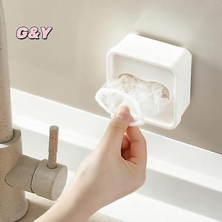 [G & Y-t] Hộp đựng mặt nạ treo tường Hộp đựng túi đựng rác cho hộp đựng găng tay bọc nhựa Hộp đựng cửa tủ bếp [Mới]