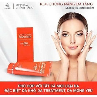 Chống nắng HALAVI chính hãng (sỉ ib)(Có hóa đơn GTGT VAT đầu vào đầy đủ của shop)