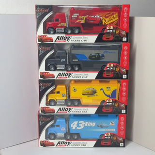 Câu Chuyện Đua Xe Lightning McQueen Xe Chú Wang Mai 95 Xe Tải Luba Đồ Chơi Trẻ Em Xe Mô Hình Con lắc