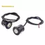 2 Chiếc LED Đại Bàng Mắt Dự Phòng Đèn Sương Mù Lái Xe Ô Tô Xe Máy Ánh Sáng Trắng 9W Đen