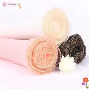 BEABOUT Sợi lưới gói hoa, Cuộn hoa nhiều màu viền ngọc trai, Phụ kiện làm hoa DIY thủ công xinh xắn cho bữa tiệc cưới