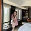 Phong cách lười biếng cay ngọt ngào Cô gái ngọt ngào Không khí Váy không tay in hình thời trang Nữ Mùa hè Phong cách mới Tình yêu đầu tiên Váy cổ tích sang trọng