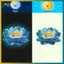 BVY Glow-In-The-Dark Lotus Toilet Stiers PVC Tự dính Có thể tháo rời Tường Stier Hiệu ứng phát sáng Xe Stier Trang trí nội thất.