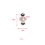 Dành cho BCD Side Mount Đồng hồ đo áp suất Van Core Thành phần ống áp suất cao