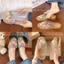 Người Nổi Tiếng Pha Lê Giày DIY Hoa Nhỏ Lỗ Giày Dép Nhà Nông Miệng Đơn Pha Lê Trong Suốt Dép NFNZ