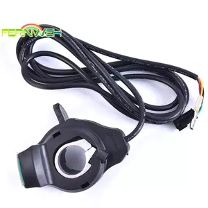 E-Bike Thumb Throttle LCD Kỹ Thuật Số Pin Hiển Thị Điện Áp Công Tắc Tay Cầm Ngón Tay [MỚI]