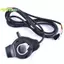 E-Bike Thumb Throttle LCD Kỹ Thuật Số Pin Hiển Thị Điện Áp Công Tắc Tay Cầm Ngón Tay [MỚI]